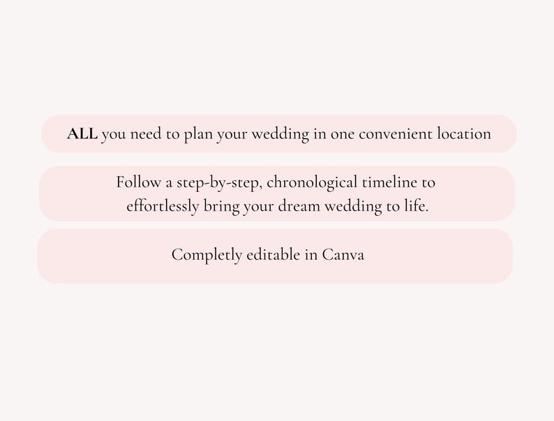 600 Page Canva Wedding Planner Template Bundle, Wedding Checklist, Engagement Party Binder,  Wedding Itinerary, Wedding Day Binder
