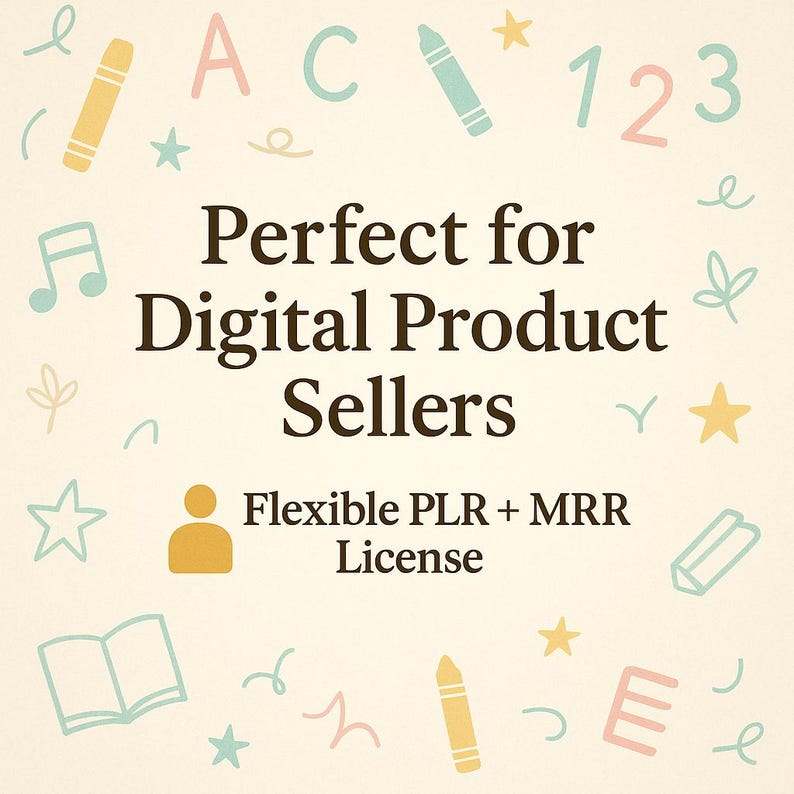 36,000+ Kids Learning Worksheets Plr Mrr Homeschool Mega Bundle