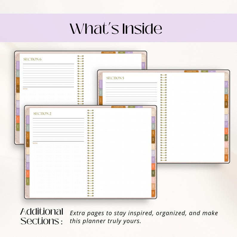 2026 Digital Planner | ADHD-Friendly Hyperlinked GoodNotes Planner | Goal, Budget, Health & Home Organizer | Undated Life Plan