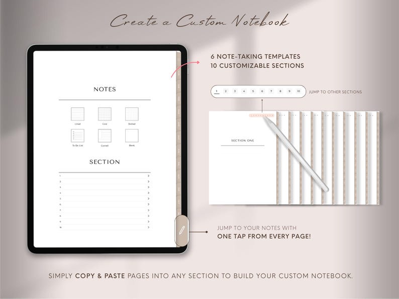 Simple Digital Planner | 2026 Planner | Minimalist Planner | Daily Planner, Weekly Planner, Monthly Planner, iPad Planner, GoodNotes Planner