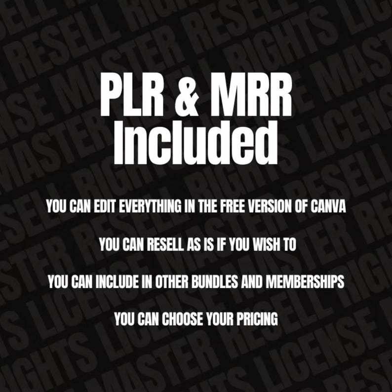 Daily Cash Method Bundle: Digital Business PLR & MRR