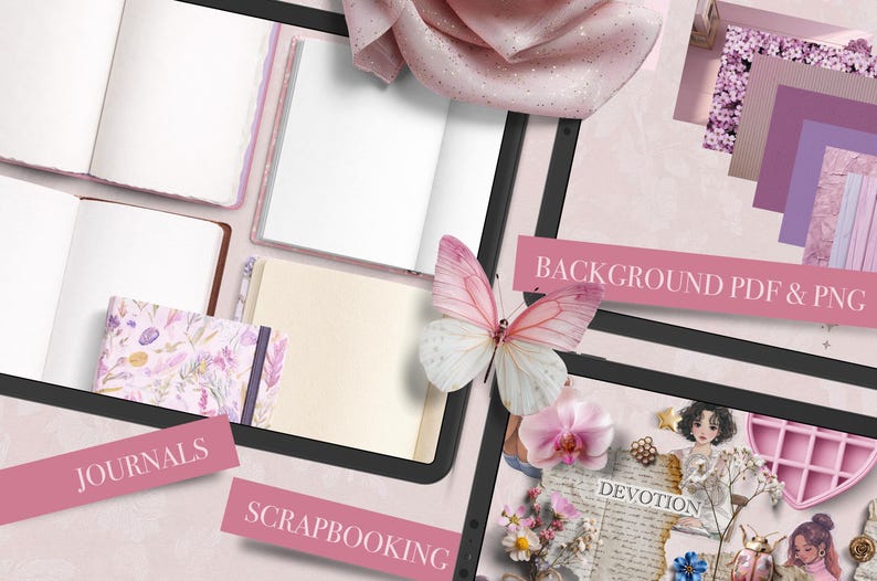 Digital Sticker Bundle Jane Austen Trinket Box | Realistic Goodnotes Stickers Regency Era | Feminine Journaling Kit PNG