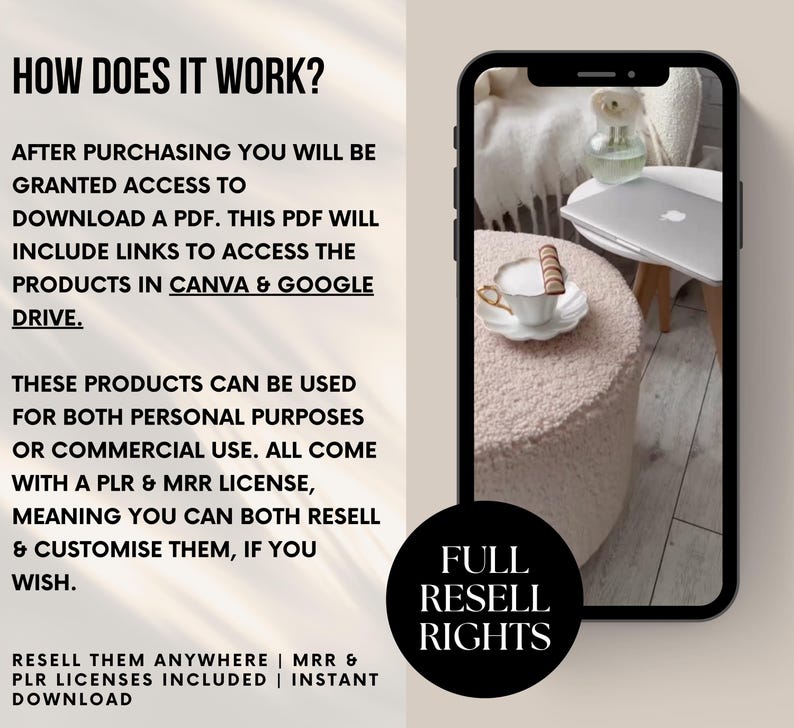 25,500+ Faceless Reels Bundle with PLR & MRR, Ready-To-Resell Digital Product Vault, Private Label Rights, Canva Editable, Faceless Video
