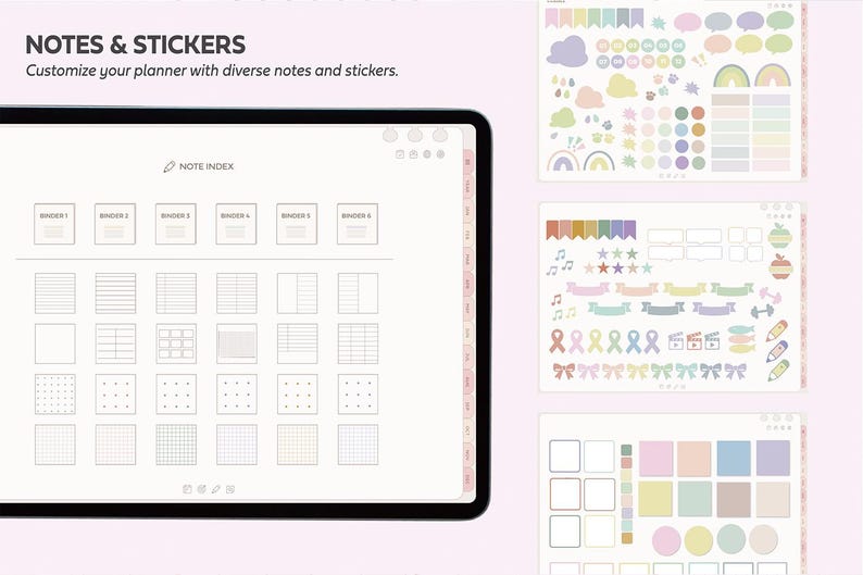 2026 ADHD Planner ChatGPT (Pink) Notability, Goodnotes Planner, iPad Planner, Daily Weekly Monthly Planner, Productivity, Self Care Planner