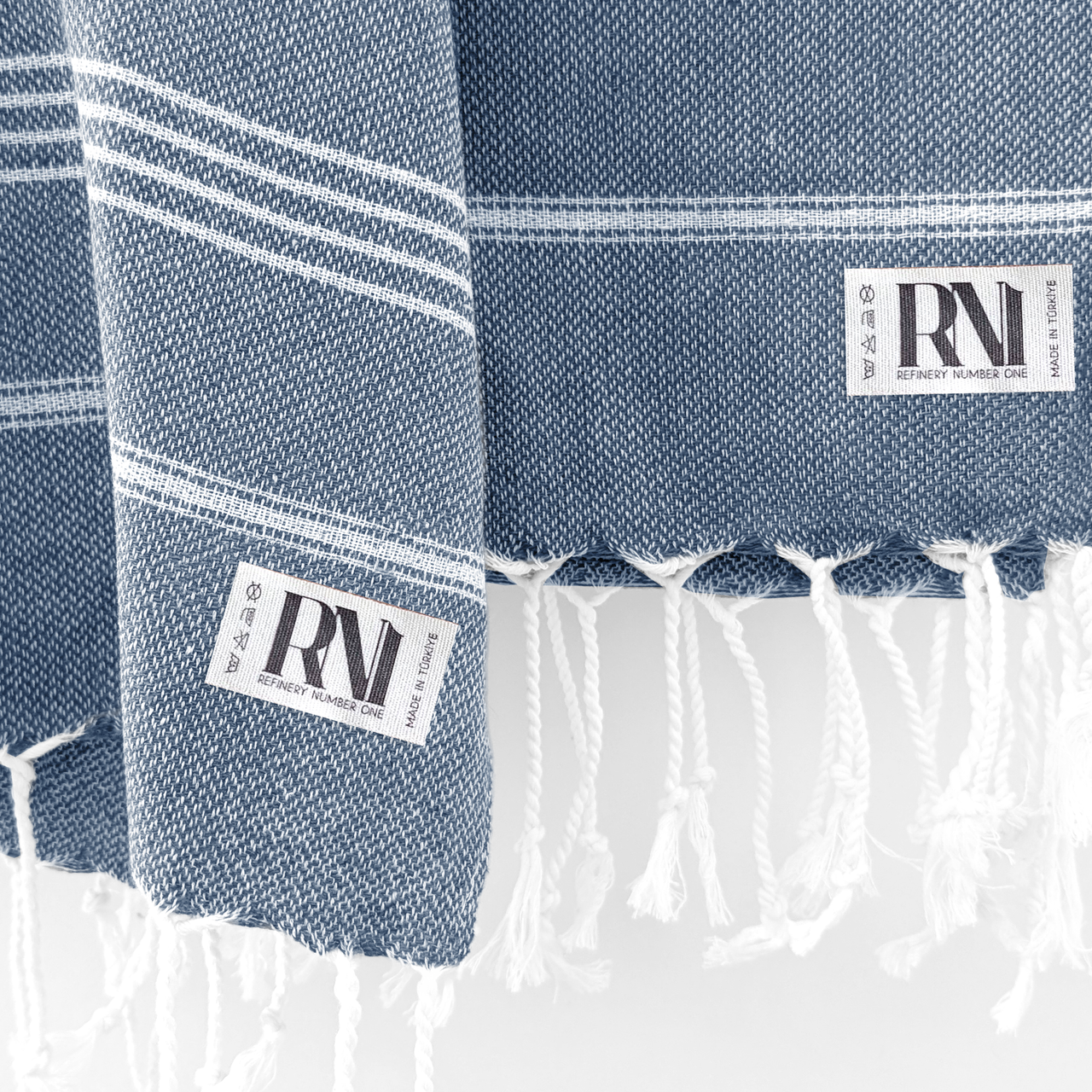 Istanbul Classic Turkish Hand Towel Set for Kitchen, Bath, Beach, Gym, Yoga and Travel