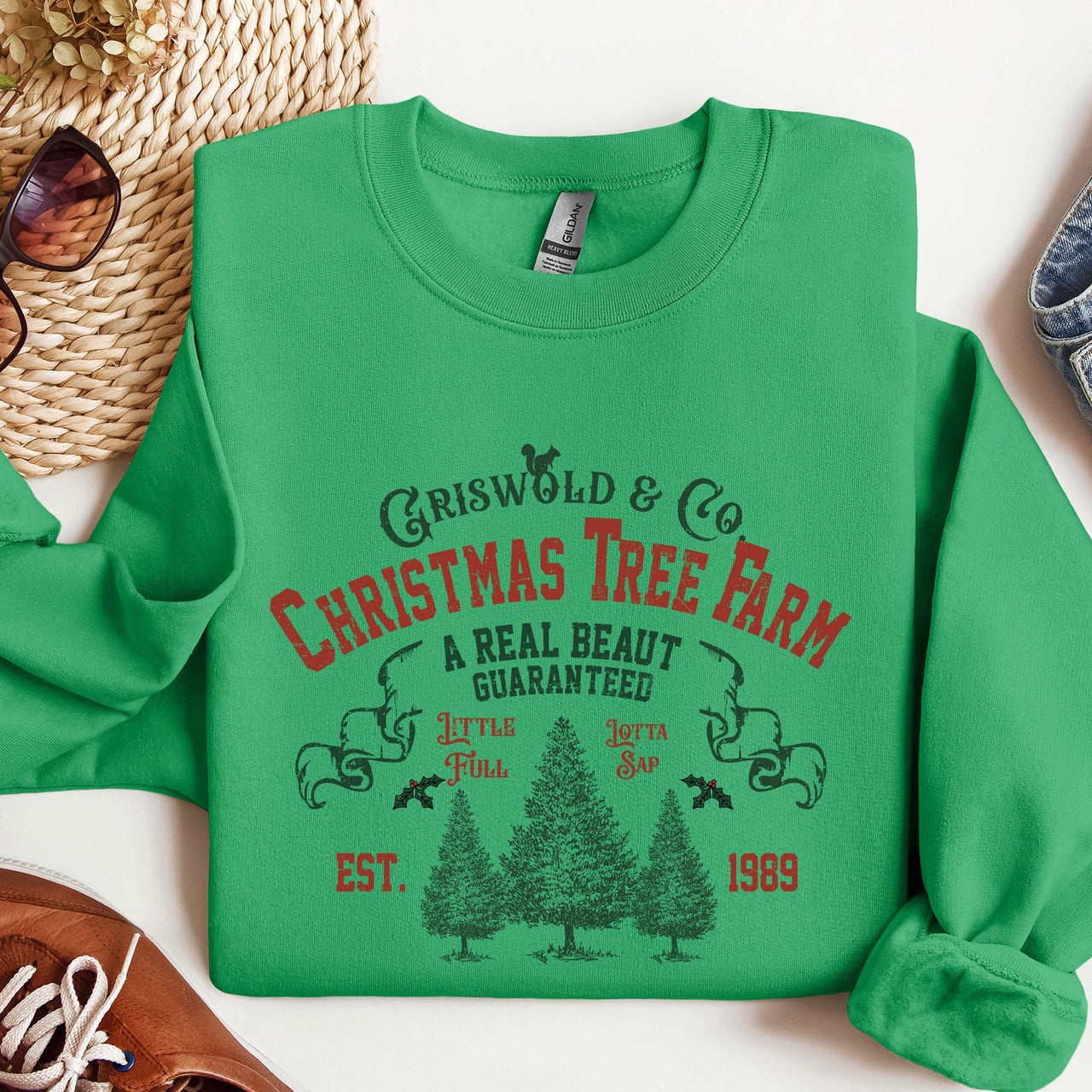 Griswold And Co Christmas Vacation Quote Cozy Classic Holiday Edition Sweatshirt