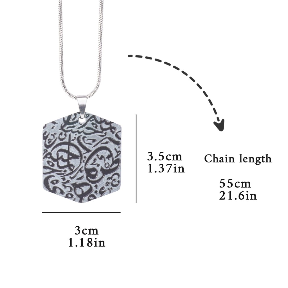 Islamic Geometric Pendants | Islamic Charms Pendants Collection (MAC271)