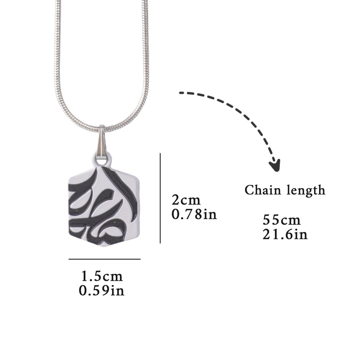 Islamic Geometric Pendants | Islamic Charms Pendants Collection (MAC271)