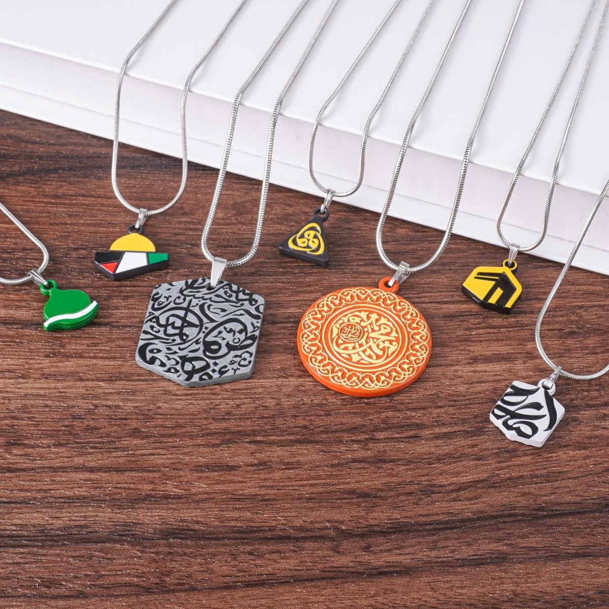 Islamic Geometric Pendants | Islamic Charms Pendants Collection (MAC271)