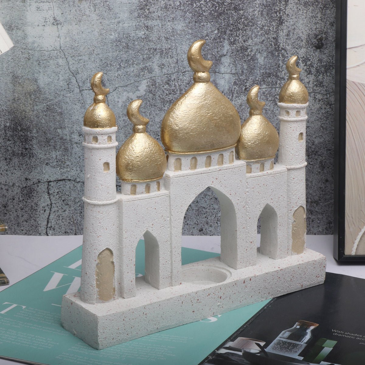 Islamic Mosque Resin Decorative Ornament  (MAC396)