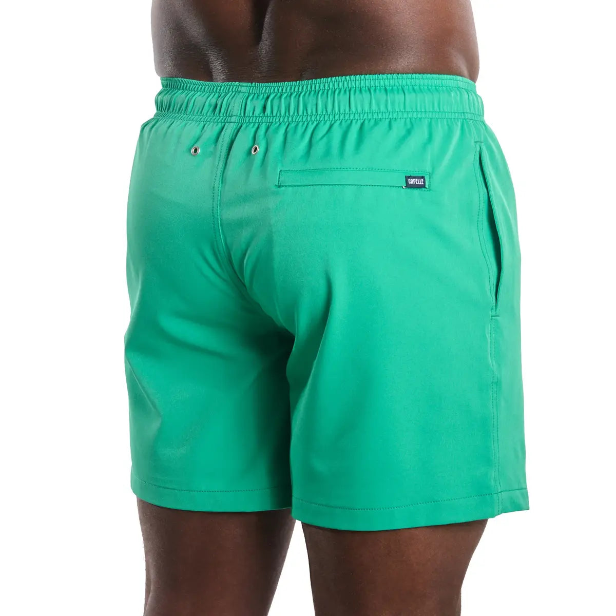 Men’s Premium Compression-Lined Hybrid Shorts – Island Green