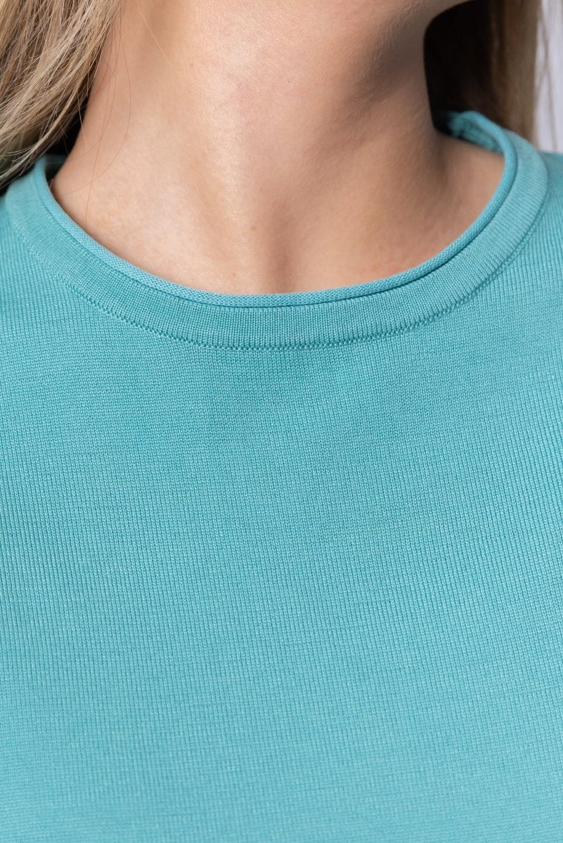 Jude Top (Light Teal Green)