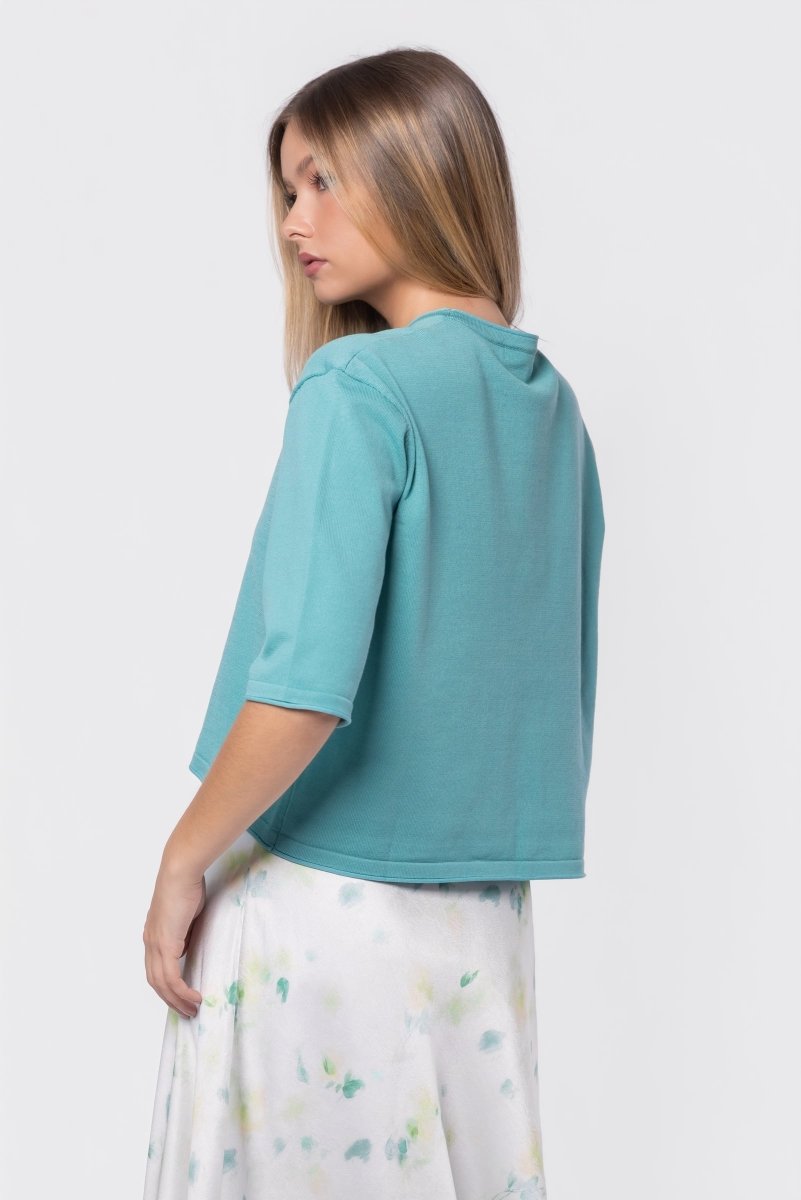 Jude Top (Light Teal Green)
