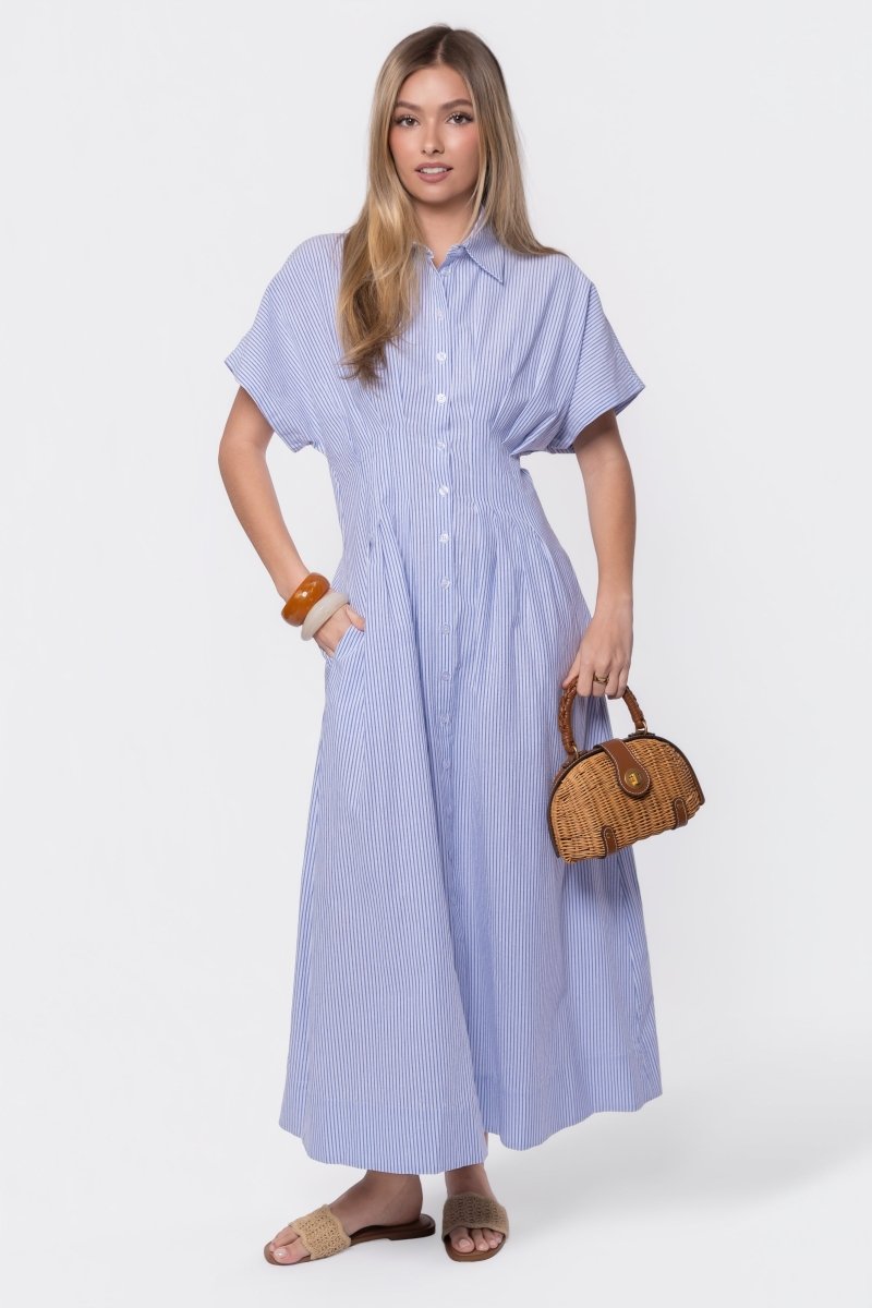 Juno Dress (Light Blue)