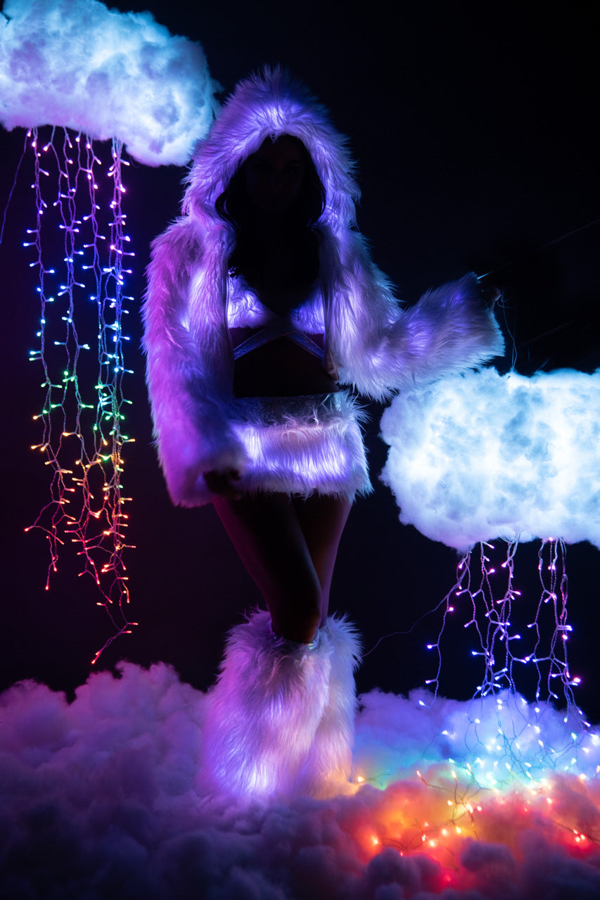 Light Up Cropped Jacket