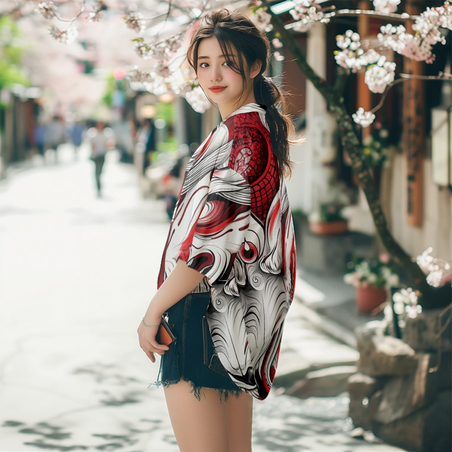 K26 Red Monster Kimono