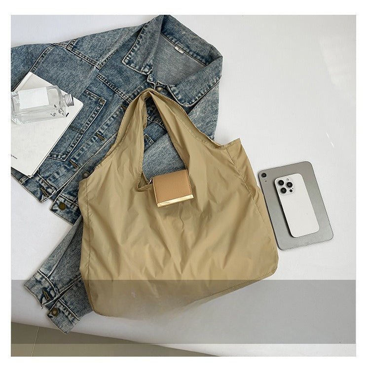 Keychain Pouch & Foldable Tote Bag Set | Eco-Friendly Shopping Bag Accessory(MAC352)