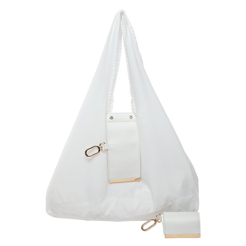 Keychain Pouch & Foldable Tote Bag Set | Eco-Friendly Shopping Bag Accessory(MAC352)