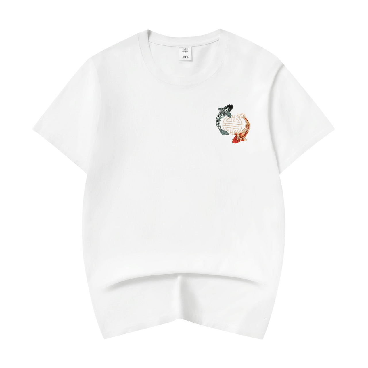 KH880 Koi Embroidery Tee