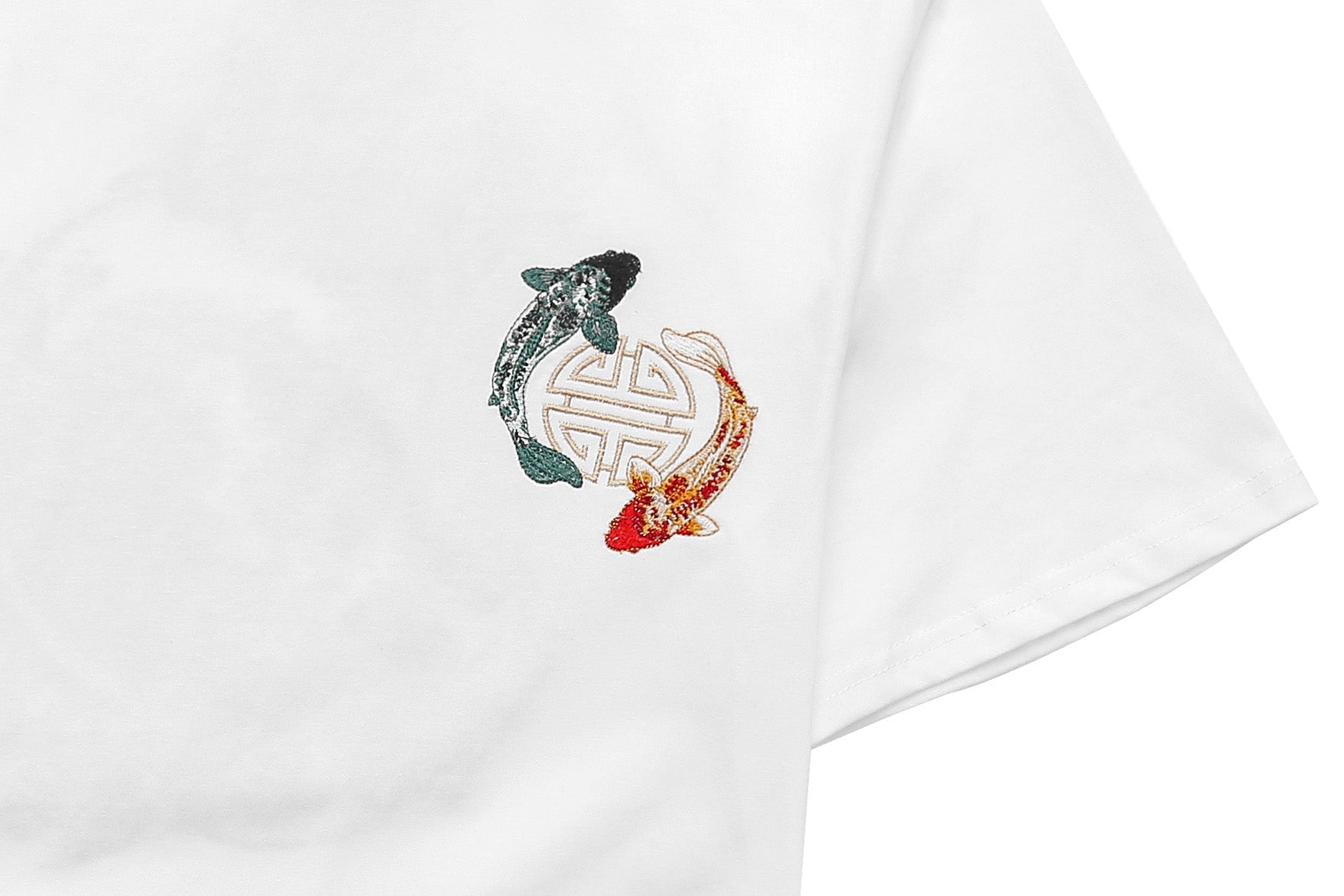KH880 Koi Embroidery Tee