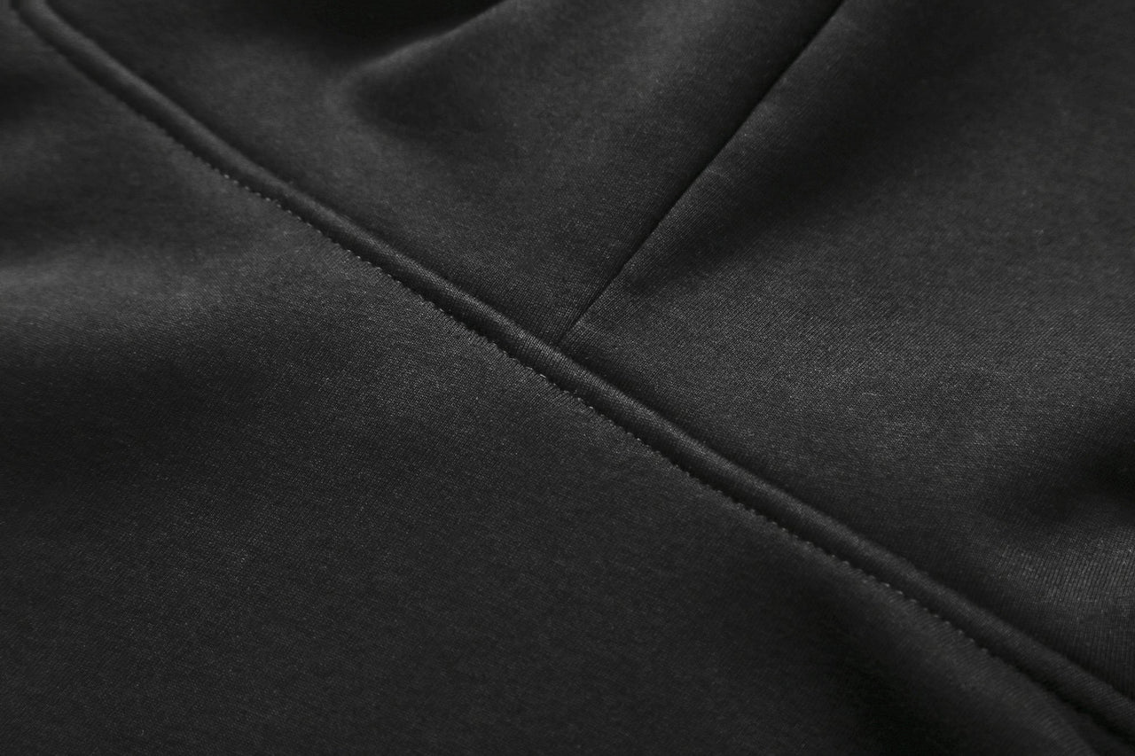 KH9332 Movement of Cranes Embroidery Hoodie