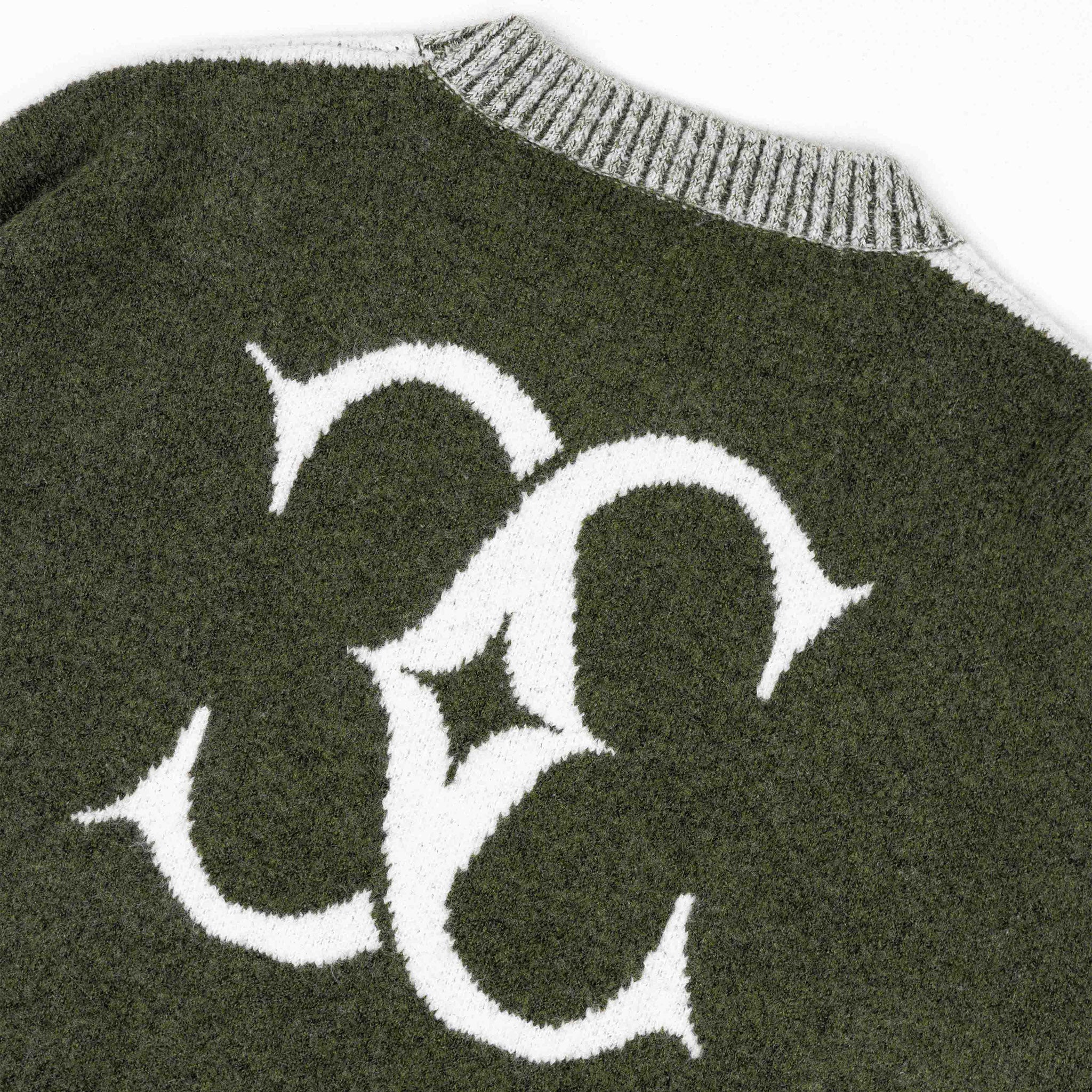 Commons Pullover Knit Forrest Green