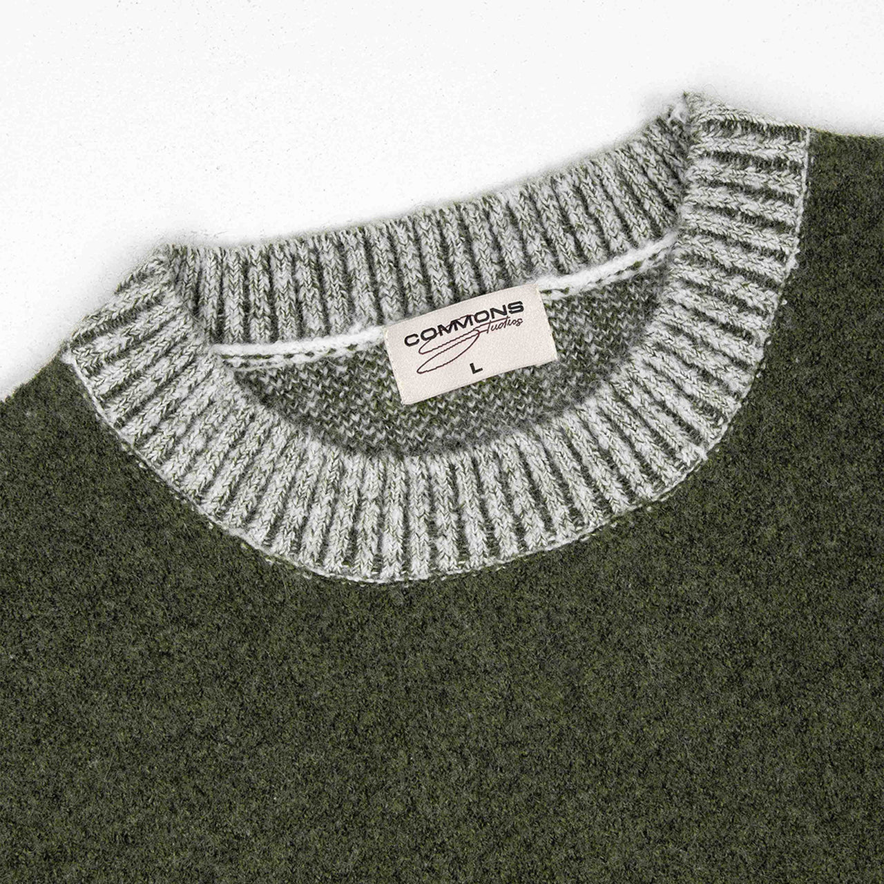 Commons Pullover Knit Forrest Green