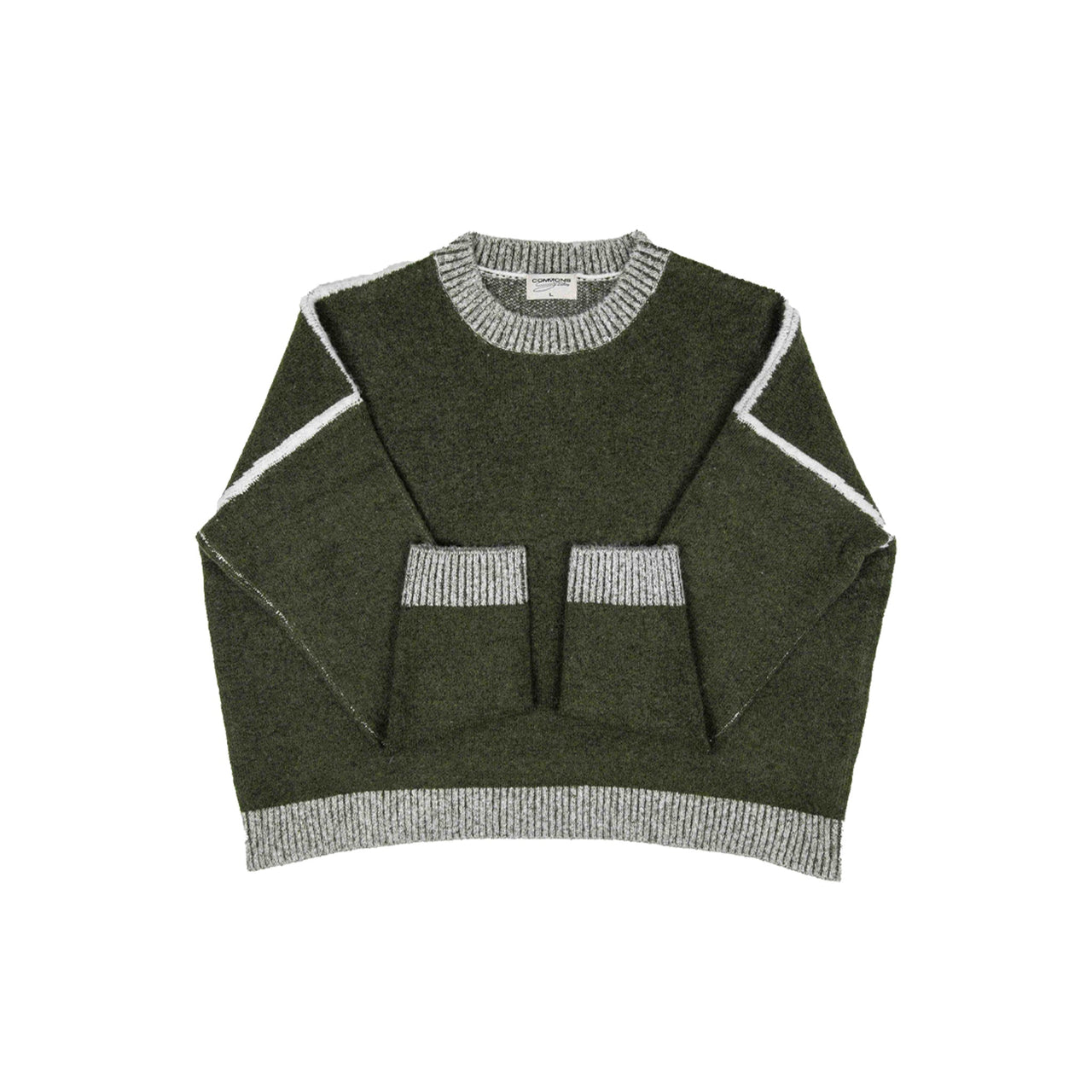 Commons Pullover Knit Forrest Green
