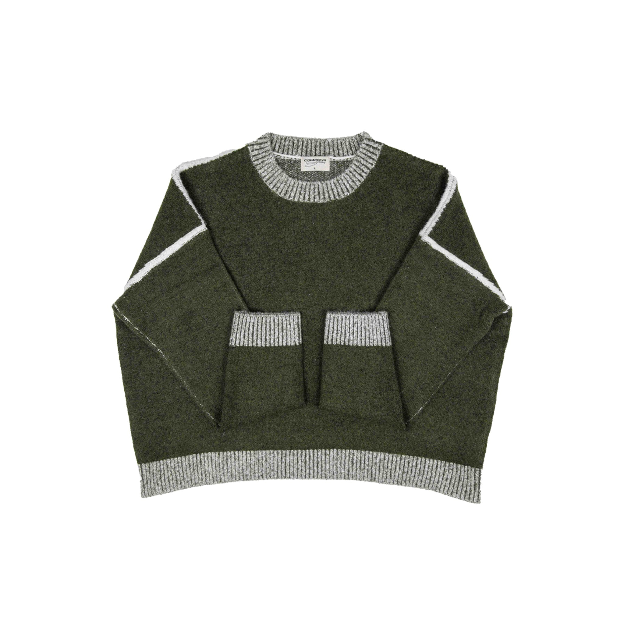 Commons Pullover Knit Forrest Green