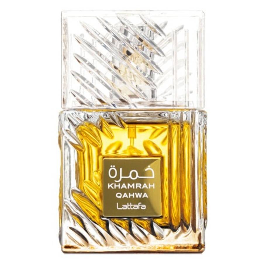 Lattafa Khamrah Qahwa by Lattafa Eau De Parfum Spray (Unisex) 3.4 oz (Men)