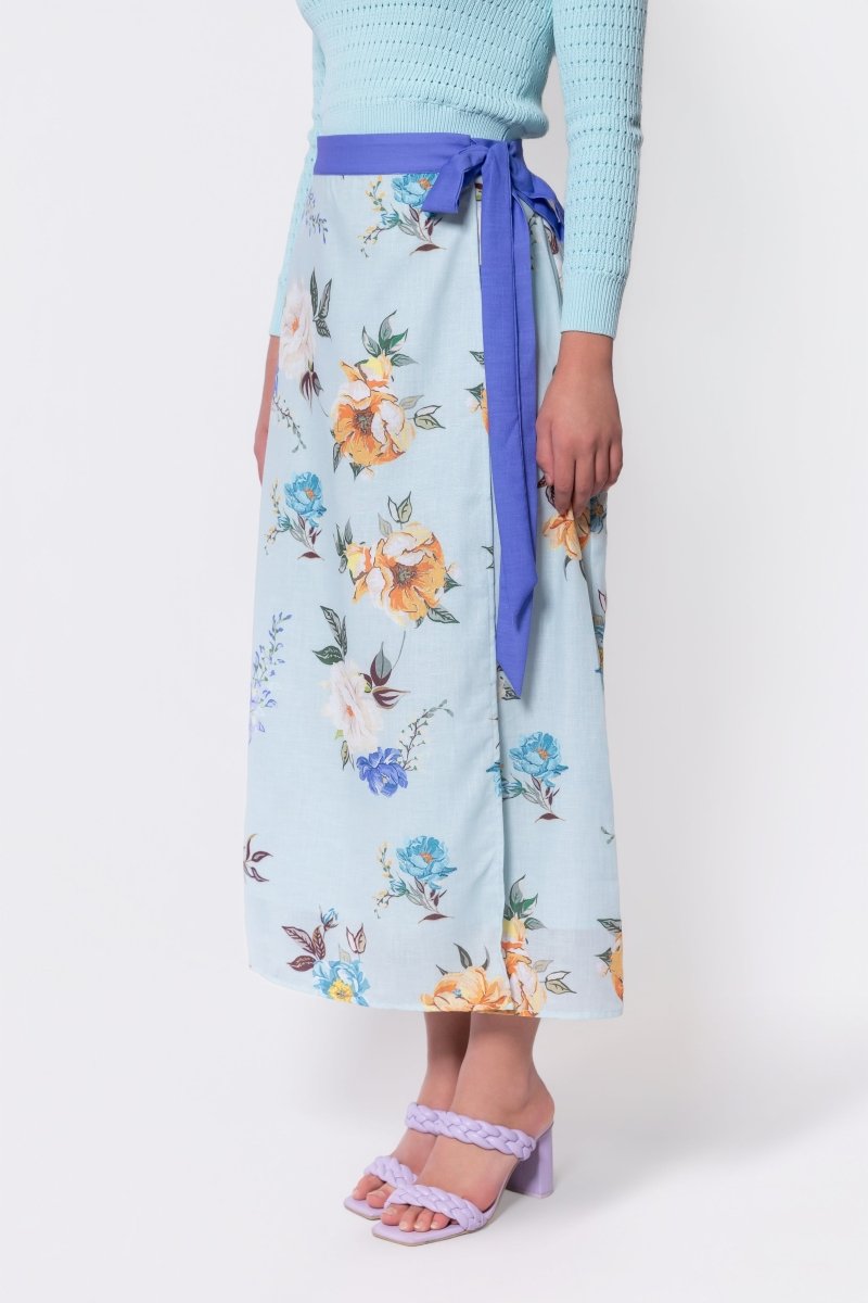 Leila Skirt (Mint Ground)