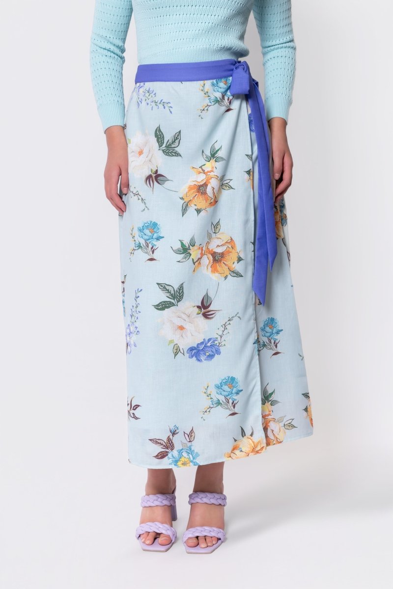 Leila Skirt (Mint Ground)