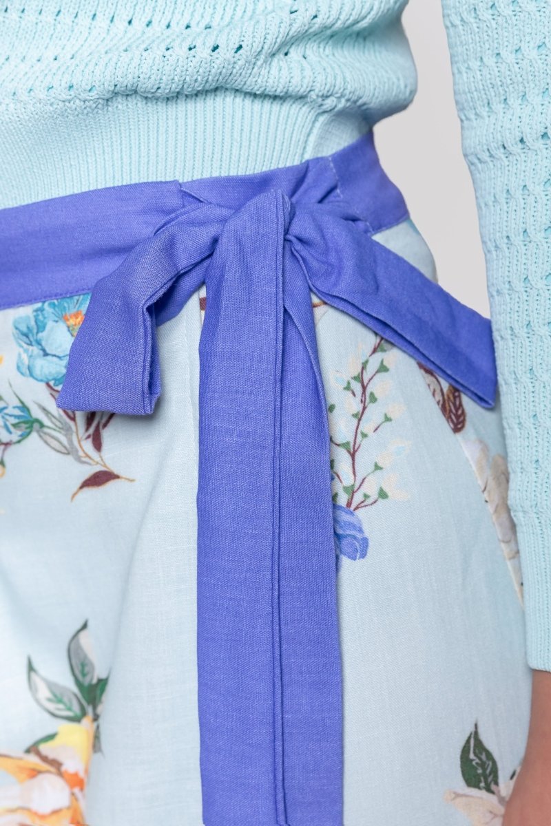 Leila Skirt (Mint Ground)
