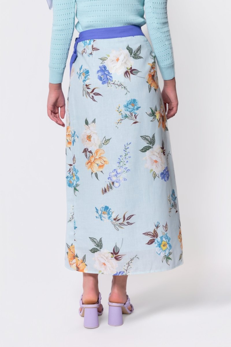 Leila Skirt (Mint Ground)