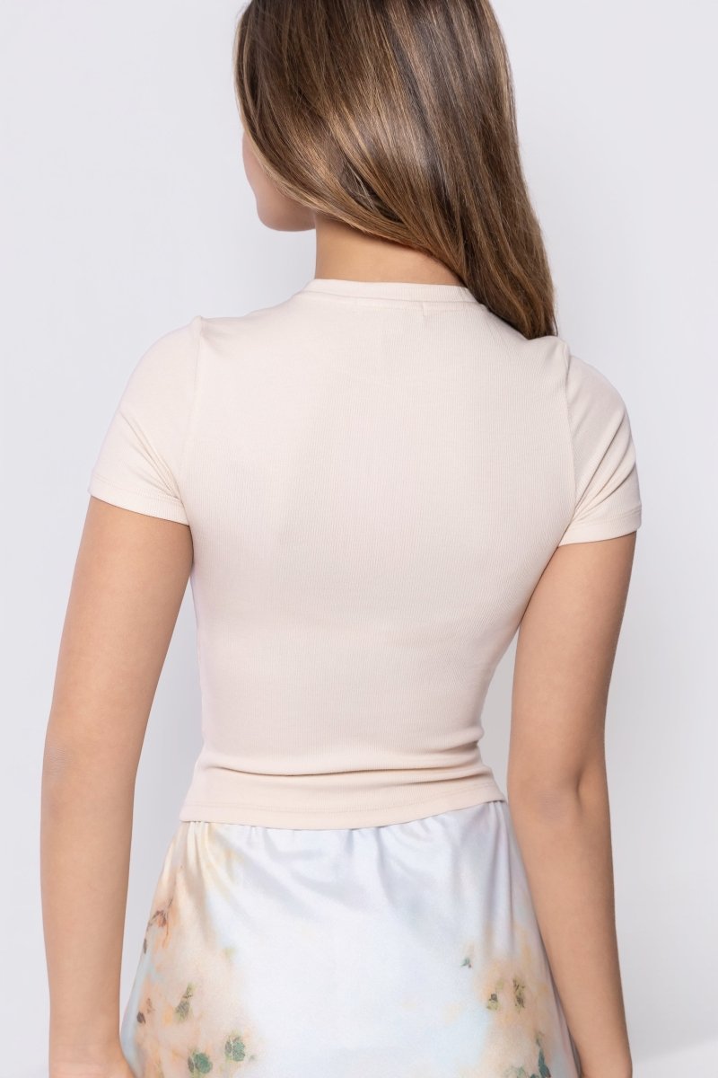 Lia Top (Light Beige)