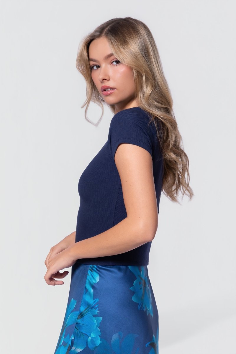 Lia Top (Navy)