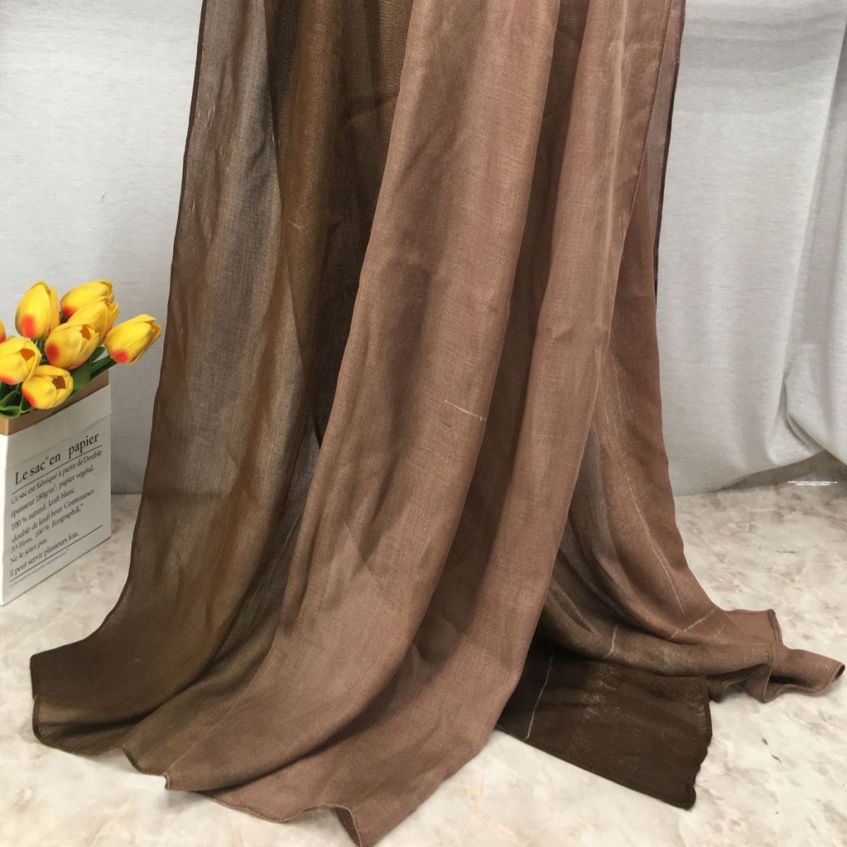 Lightweight Breathable Gradient Shawl Hijab (MH194)