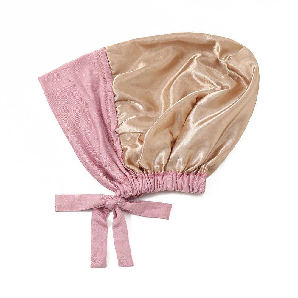 Lightweight Double Layered Satin-lined Undercap for Hijab - Comfortable and Breathable (MH023)