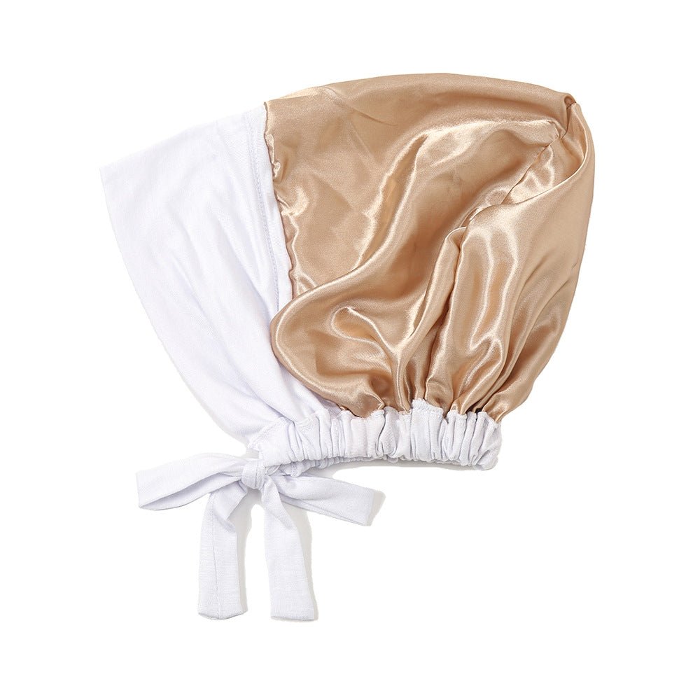 Lightweight Double Layered Satin-lined Undercap for Hijab - Comfortable and Breathable (MH023)