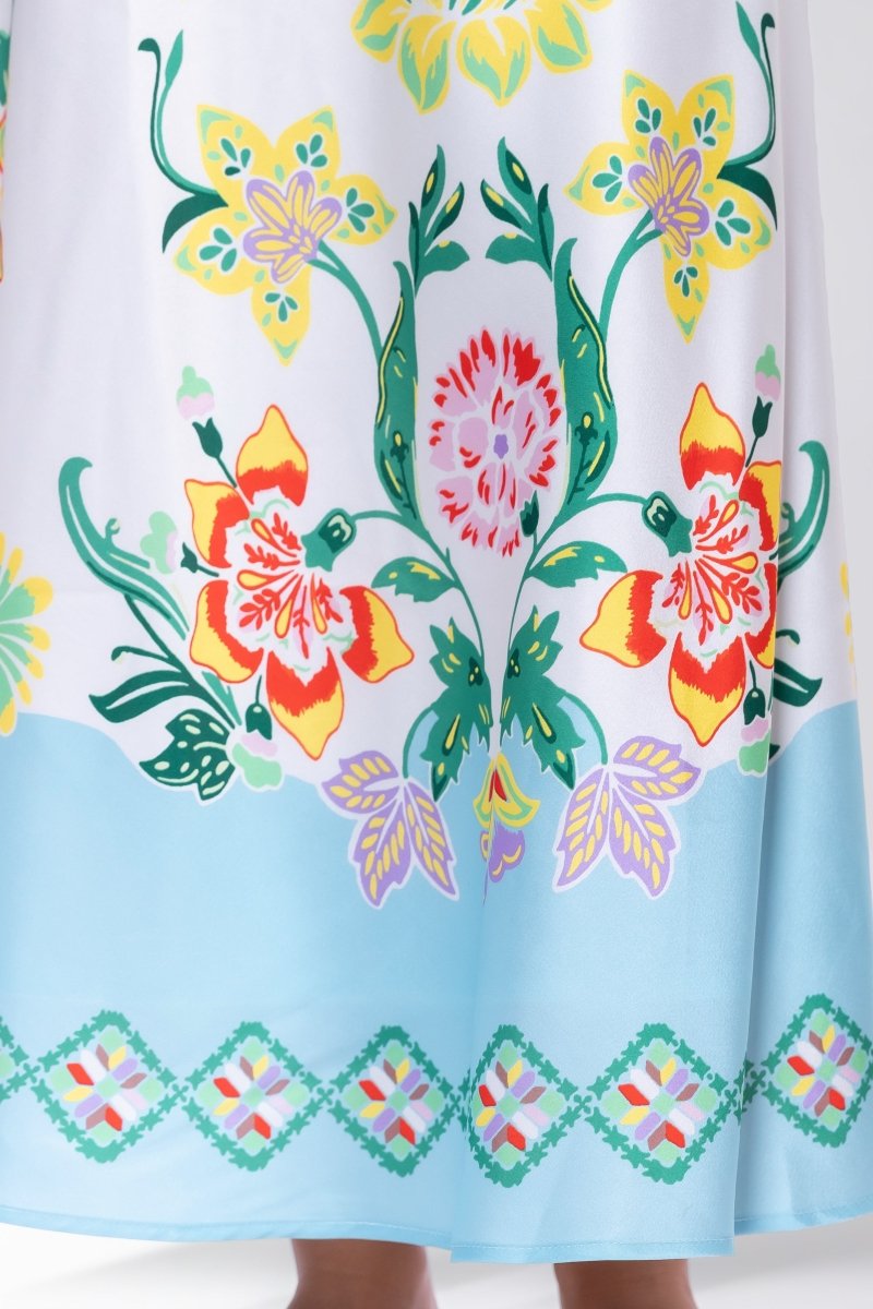 Lisa Skirt (White Pattern)