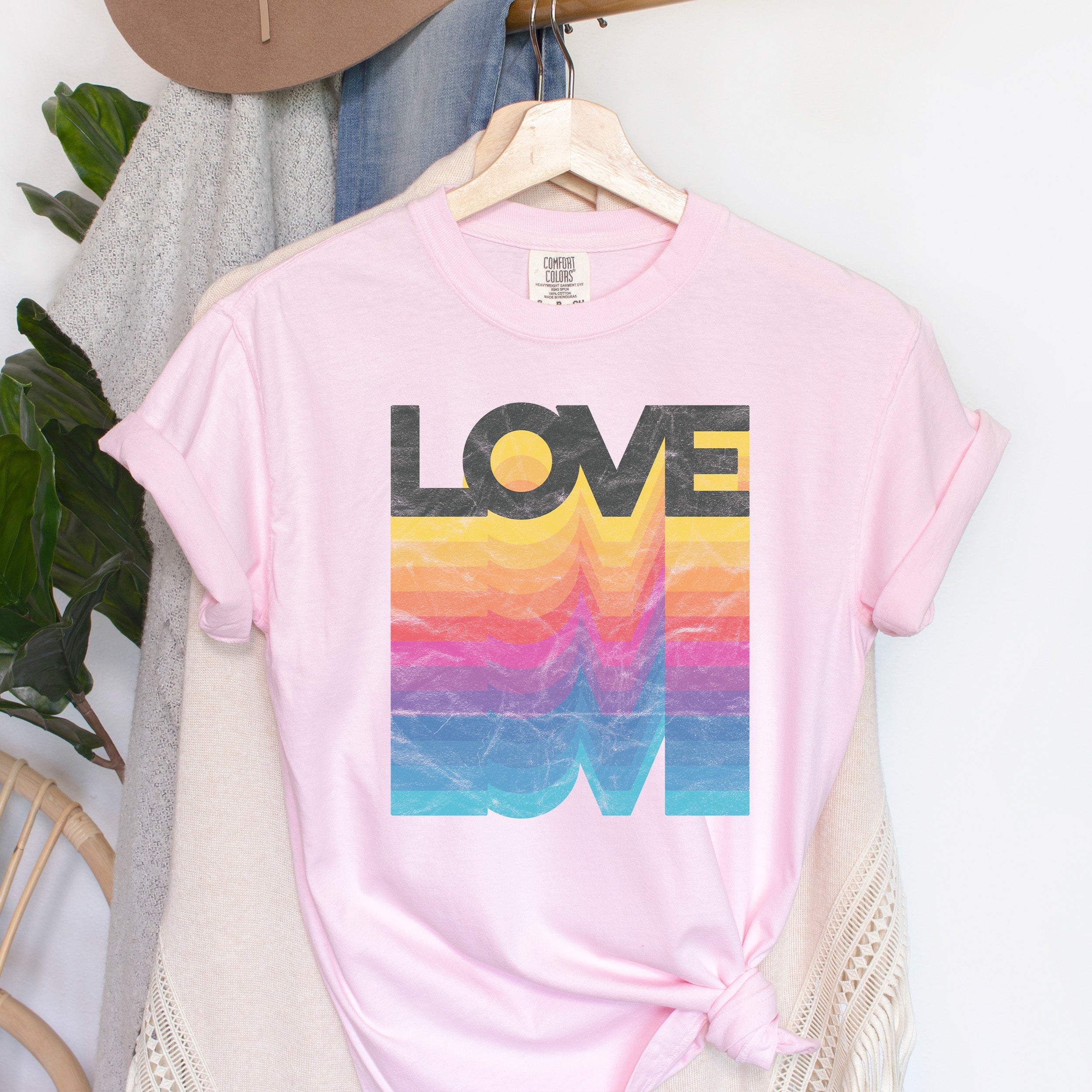 Love Colors Comfort Colors Tee