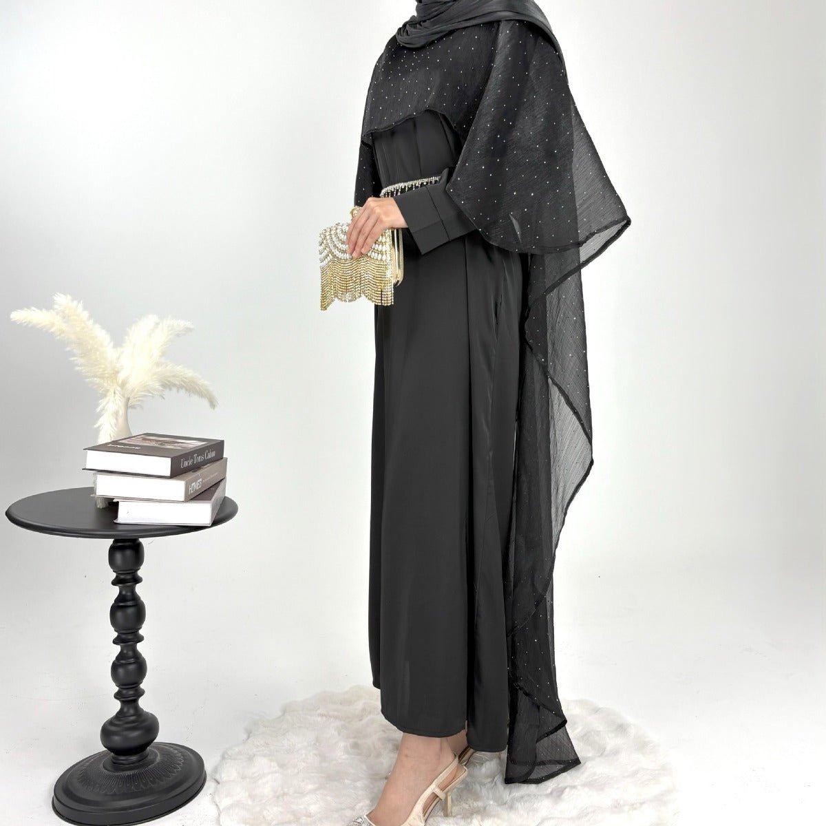 Luminous Modest Robe Collection | Elegant Cloak Suit Dresses (MA252)