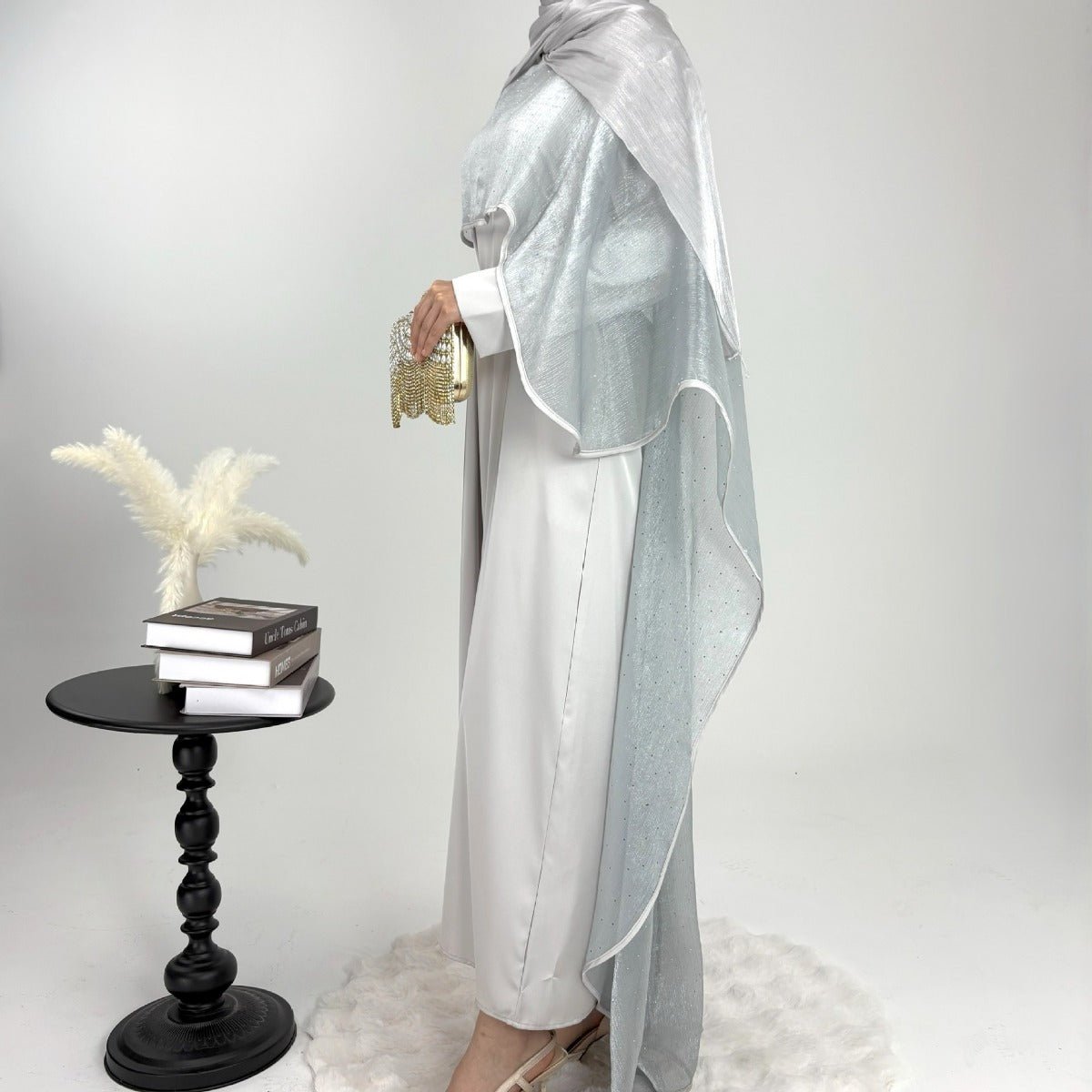 Luminous Modest Robe Collection | Elegant Cloak Suit Dresses (MA252)