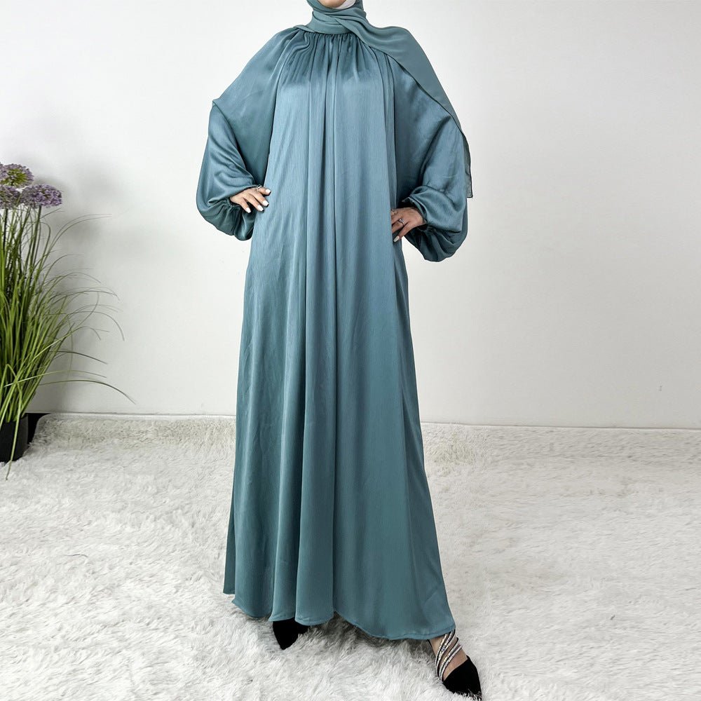 Luxury Lounge Lantern Sleeve Modest Swing Abaya (MA168)
