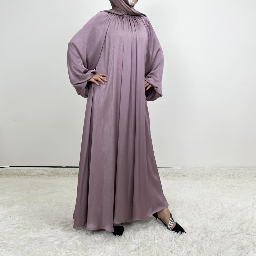 Luxury Lounge Lantern Sleeve Modest Swing Abaya (MA168)