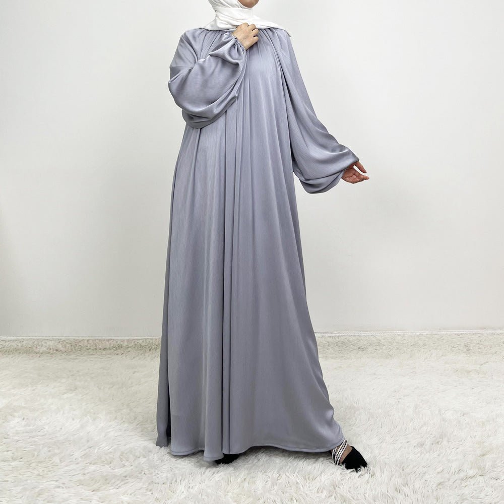 Luxury Lounge Lantern Sleeve Modest Swing Abaya (MA168)
