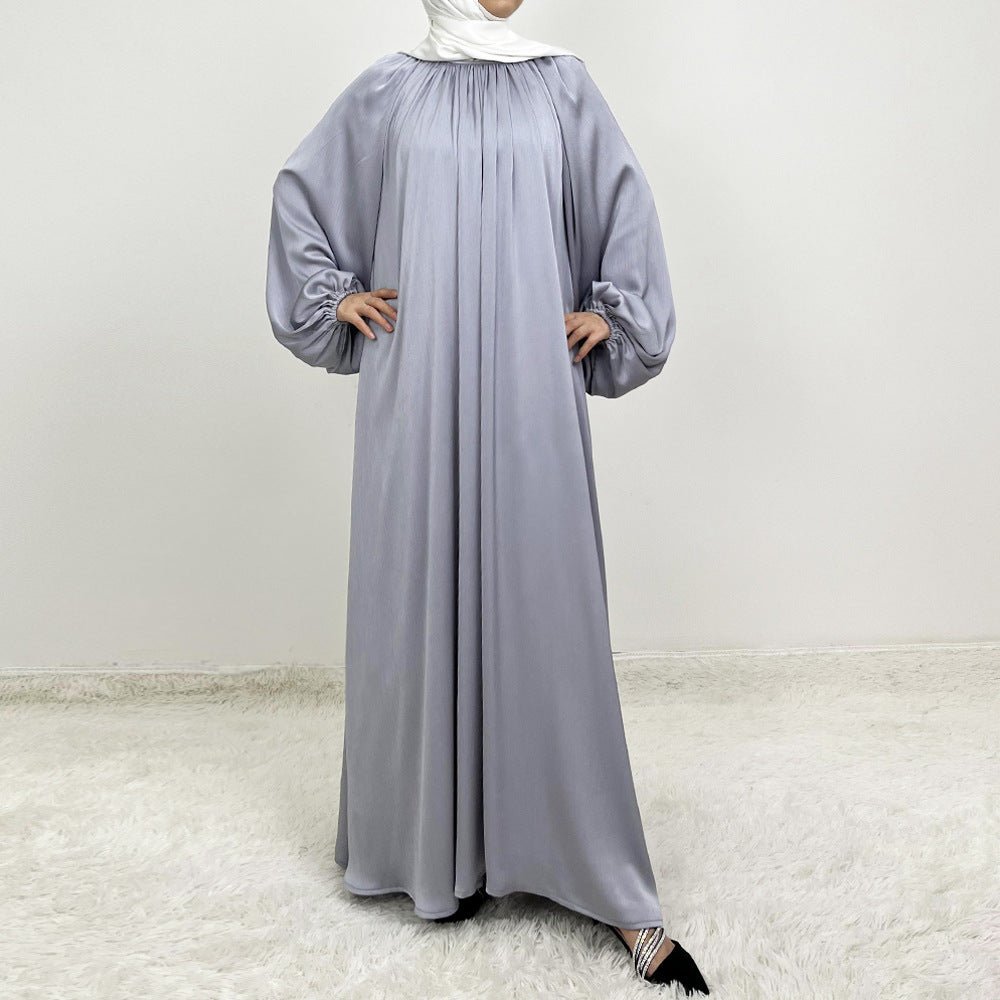 Luxury Lounge Lantern Sleeve Modest Swing Abaya (MA168)