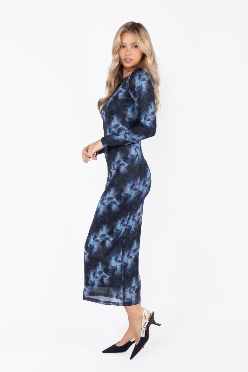 Lyra Dress (Blue)