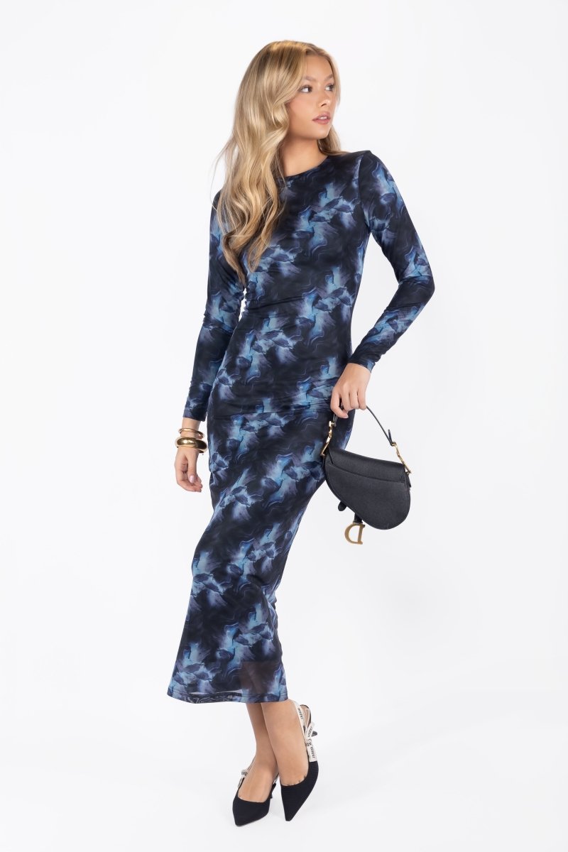 Lyra Dress (Blue)