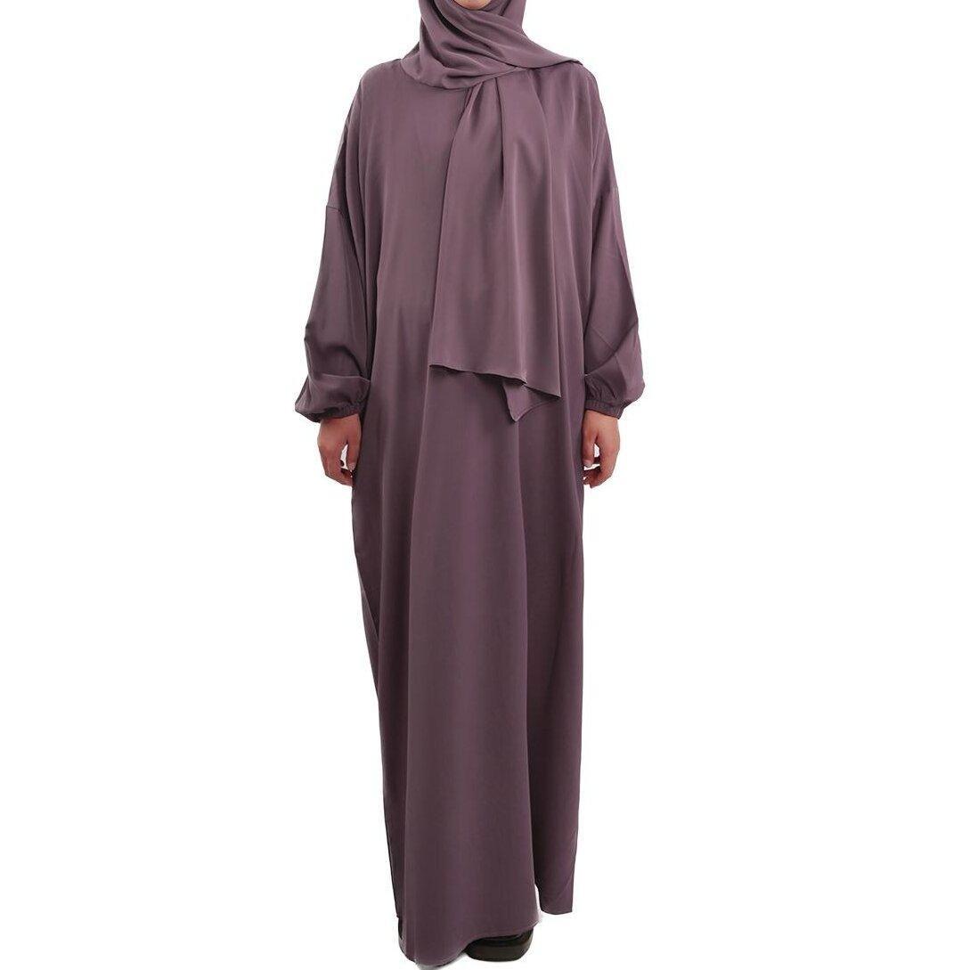 Hijab Attached Hoodie Abaya (MA001)